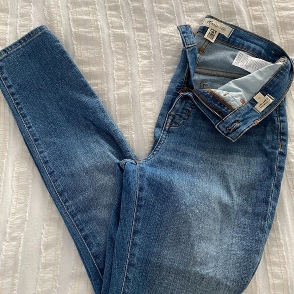 Madewell Jeans 11" High-Rise Skinny Crop - size 25